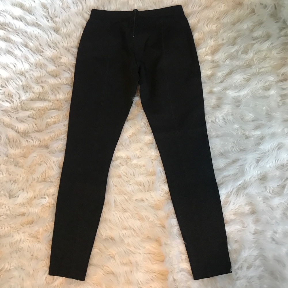 J Crew Charcoal Gray Pixie Pants Stretch Size 6 - image 5